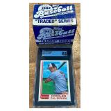 1982 Topps Traded Complete Set w/ Cal Ripken Jr RC SGC Graded 8 NM-MT - Beautiful Set! - Vintage Baseball Cards