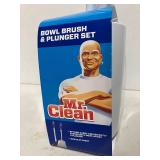 Mr. Clean Bowl Brush & Plunger Set