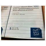 Large Pastel Lined Sticky Notes