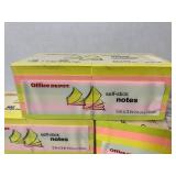 Bright Neon Sticky Notes