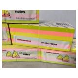 Bright Neon Sticky Notes