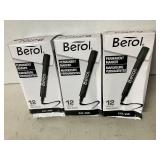 Black Permanent Markers