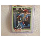 1978 Topps Pete Rose Record Breaker...