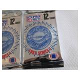 6 1991 Pro Set Platinum Football Pa...