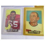 5 1964 Topps Football Cards...