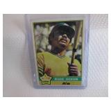 1976 Topps Reggie Jackson Card...