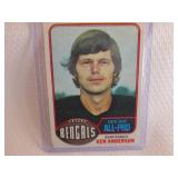 1976 Topps Ken Anderson Card...