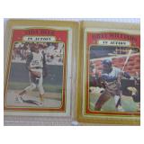1972 Topps Baseball In Action Cards...