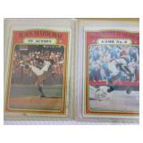 1972 Topps Baseball In Action Cards...