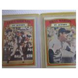 1972 Topps Baseball In Action Cards...