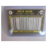 1981 Fleer Pete Rose Card...