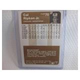 1983 Fleer Cal Ripken Card...