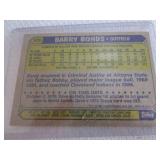1987 Topps Barry Bonds Rookie Card...