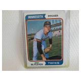 1974 Topps Bert Blyleven Card...