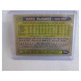 1987 Topps Mark McGwire Card...