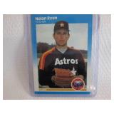 1987 Fleer Nolan Ryan Card...