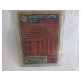 1985 Topps Walter Payton Card...