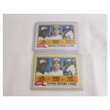 2 1981 Topps Tim Raines Rookie Card...