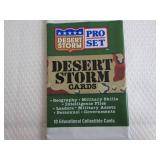 1991 Proset Desert Storm Packs...