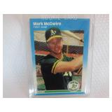 1987 Fleer Mark McGwire Rookie Card...