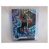 2020-21 Mosaic Tim Duncan Blue Priz...