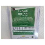 2020 Donruss Shohei Ohtani Card...