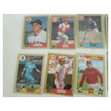 Assorted 1987 Topps Baseball Cards...