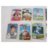 1980 Topps Baseball Cards...