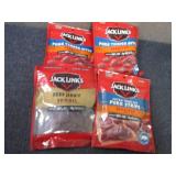 4- 3.25 Jack Links Snacks...