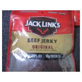 4- 3.25 Jack Links Snacks...