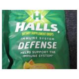 6- 30 ct Halls Immune Defense Suppl...
