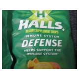 6- 30 ct Halls Immune Defense Suppl...
