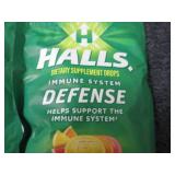 6- 30 ct Halls Immune Defense Suppl...
