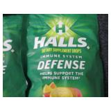6- 30 ct Halls Immune Defense Suppl...