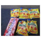 6 bags Assorted Snack Candy...