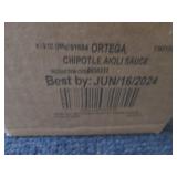 6- 9 oz Ortega Medium Chipotle Aiol...