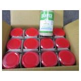 12- 4 oz Beaver Cream Style Horsera...