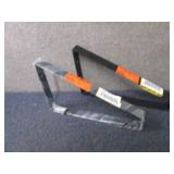 2- 12 in. Triangle Shaped Steel She...