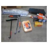 2- 12 in. L-Shaped Black Steel Shel...