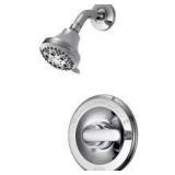 Delta Classic Single-Handle 5-Spray Shower Faucet in Chrome (Valve Included)  Customer Returns See Pictures