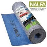 QuietWalk 100 sq. ft. 3 ft. x 33.3 ft. x 3 mm Underlayment with Sound and Moisture Barrier for Laminate and Engineered Floors  Customer Returns See Pictures