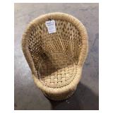 Off-White Bamboo and Woven Rope Tropical Children