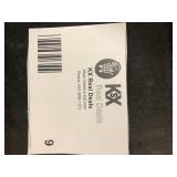 Hampton Bay Osprey Blue 8 ft. x 10 ft. Floral Medallion Indoor/Outdoor Area Rug    Customer Returns See Pictures