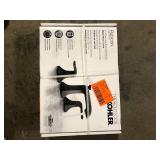 KOHLER Rubicon 8 in. Widespread 2-Handle Bathroom Faucet in Matte Black (Valve Included)  Customer Returns See Pictures