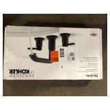 KOHLER Numista 8 in. Widespread Double Handle Bathroom Faucet in Matte Black    Customer Returns See Pictures