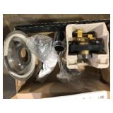 Delta Classic Single-Handle 5-Spray Shower Faucet in Chrome (Valve Included)  Customer Returns See Pictures