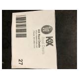 Glacier Bay 24-3/16 in. W x 24 in. H Framed Surface-Mount Tri-View Bathroom Medicine Cabinet with Mirror, White Customer Returns See Pictures