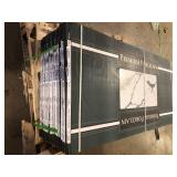 16 Boxes of MSI Lockson Mix 24 in. x 48 in. Polished Porcelain Floor and Wall Tile (16 sq. ft./Case) Customer Returns See Pictures