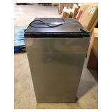 Vissani 3.2 cu. ft. Mini Refrigerator in Stainless Steel  Customer Returns See Pictures