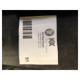 Hampton Bay Red 6 ft. x 9 ft. Medallion Indoor/Outdoor Area Rug Customer Returns See Pictures